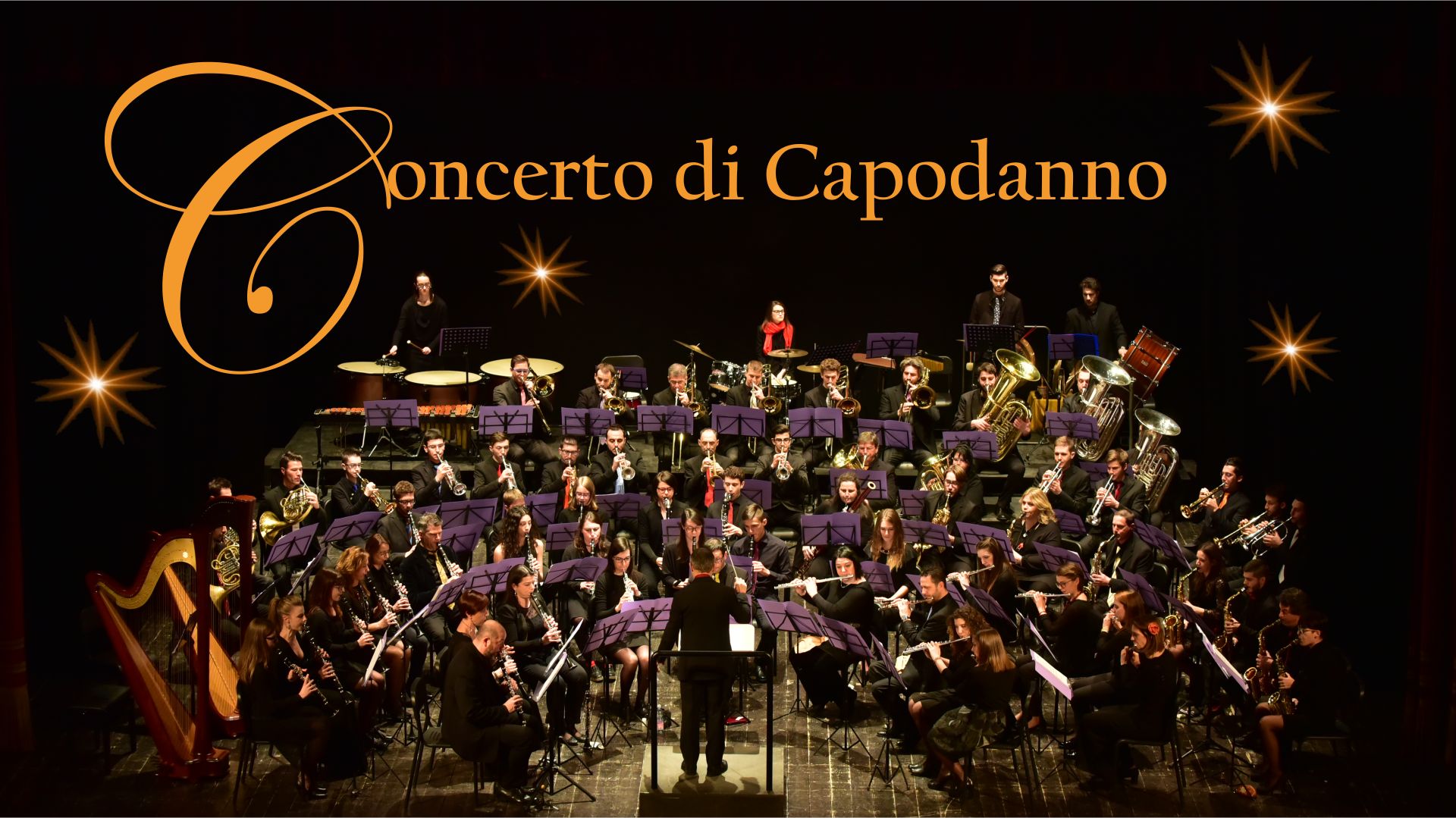 Concerto di Capodanno al Teatro Russolo: Orchestra di Fiati della Fondazione Musicale Santa Cecilia