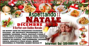 ASPETTANDO IL NATALE, Buffet con BABBO NATALE ASPETTANDO IL NATALE, Buffet con BABBO NATALE