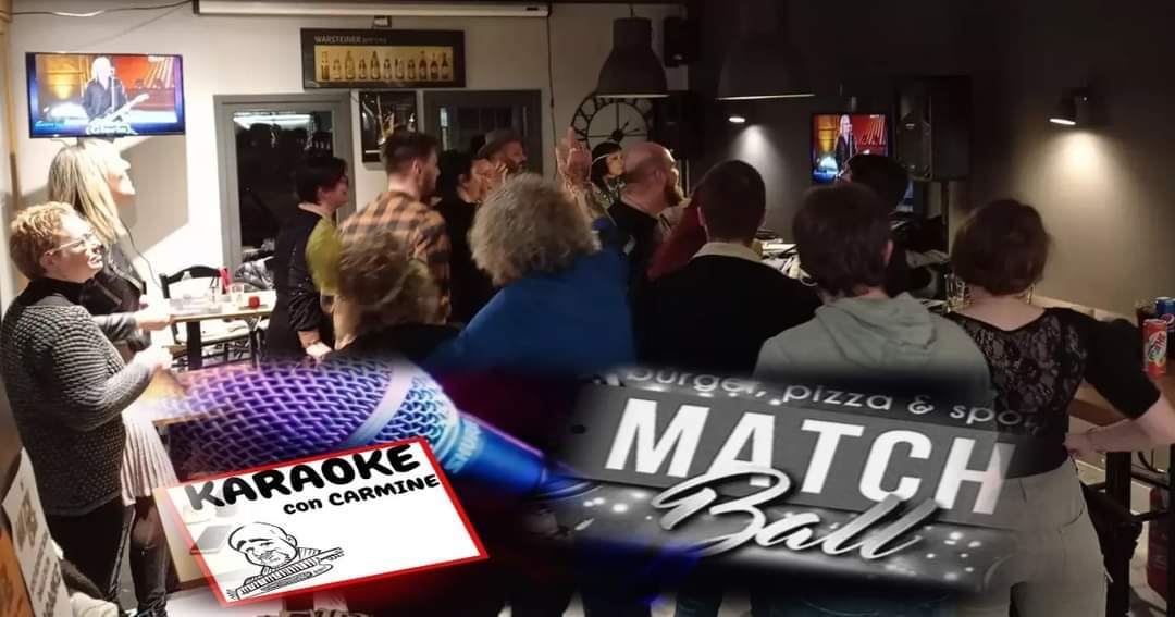Karaoke del giovedì al Match Ball
