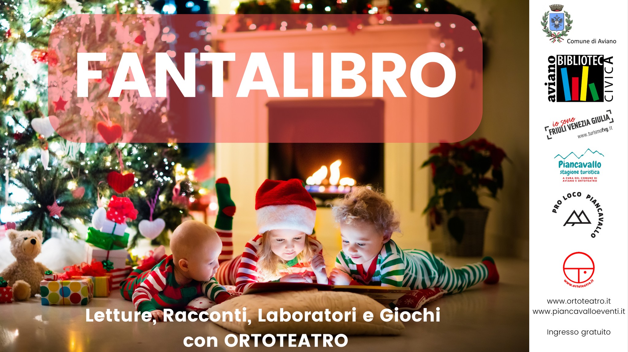 Ortoteatro presenta Speciale FANTALIBRO - Un Natale da Fiaba