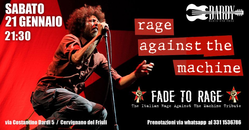 Rage Against the Machine - Fade To Rage Tribute Band