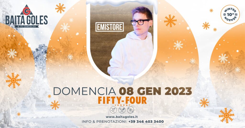 APRES SKI | Dj EMISTORE w/ Fifty- Four Sunda