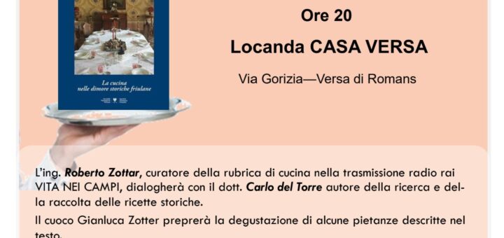 Concerto - La cucina nelle dimore storiche Friulane