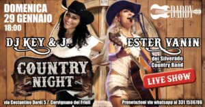 COUNTRY NIGHT, DJ KEY & J. with ESTER VANIN COUNTRY NIGHT, DJ KEY & J. with ESTER VANIN
