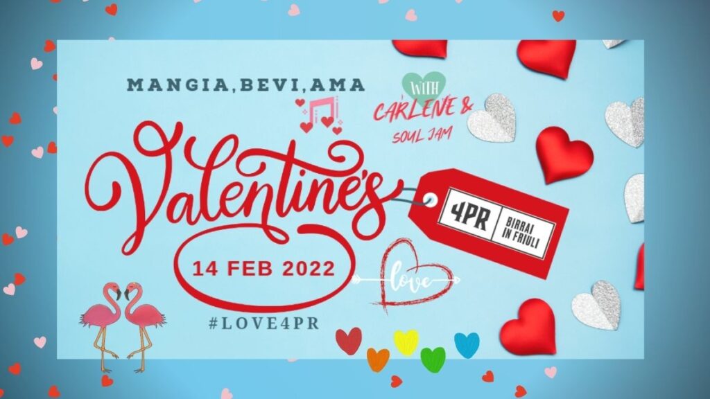 LOVE 4PR, CENA DI SAN VALENTINO