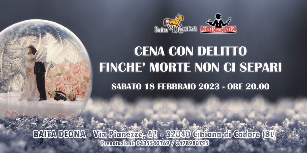 Cena con Delitto "Finché Morte Non Ci Separi" - Cena con Delitto, Finché Morte Non Ci Separi
