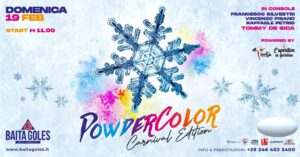Powder Color, La festa dei Colori a Carnevale, sutrio Powder Color, La festa dei Colori a Carnevale, sutrio