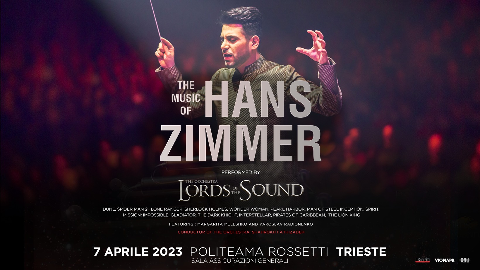 The Music of HANS ZIMMER, TRIESTE, Politeama Rossetti