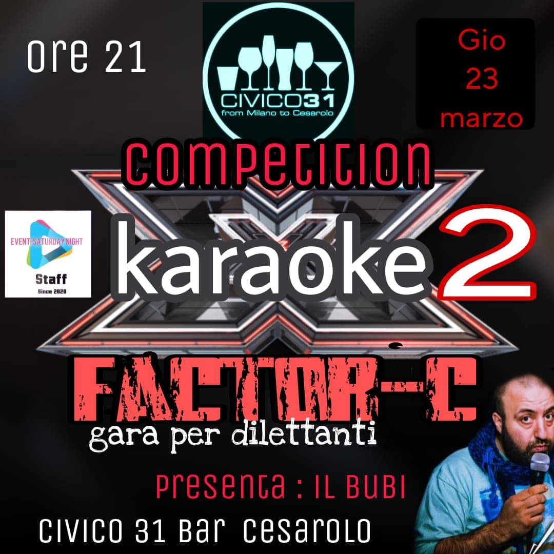 X-Factor2 karaoke competition