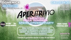 AperiTrivio, l’aperitivo domenicale, San Leonardo AperiTrivio, l'aperitivo domenicale, San Leonardo