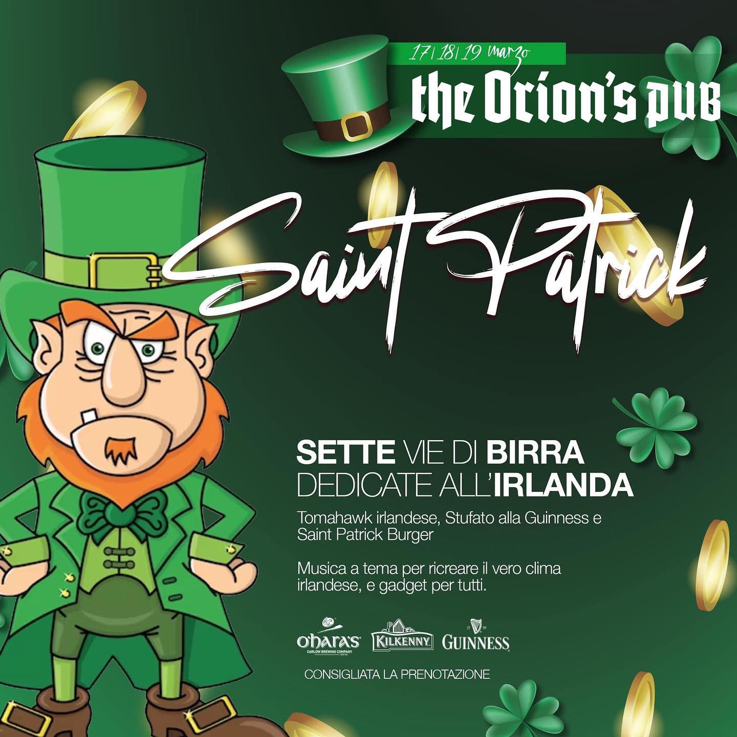 Saint Patrick Days, The Orion, Pub , Beer BQ, Sevegliano, Udine