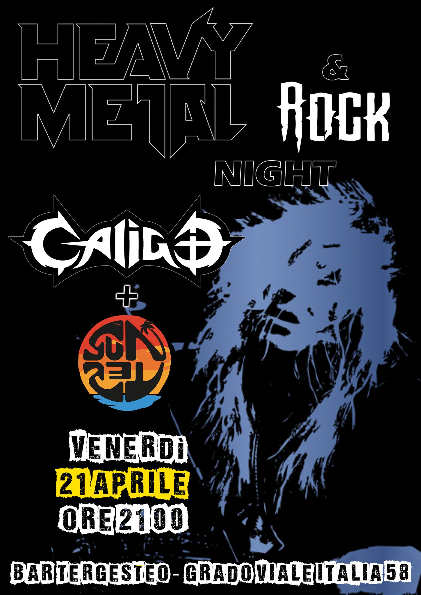 Heavy Metal & Rock Night, Bar Tergesteo, Grado