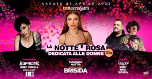 TNTKamasutra, Supreme con D.j. IRE, NOTTE ROSA con BRISIDA, Urban Events, Lugugnana di Portogruaro TNTKamasutra, Supreme con D.j. IRE, NOTTE ROSA con BRISIDA, Urban Events, Lugugnana di Portogruaro