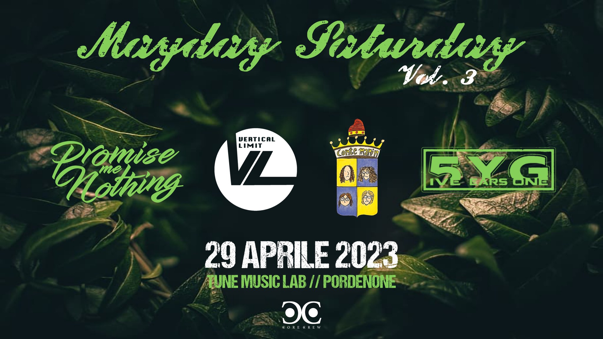 MAYDAY SATURDAY vol.3 al Tune Music Lab