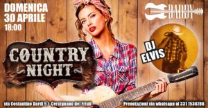 COUNTRY NIGHT – DJ ELVIS COUNTRY NIGHT - DJ ELVIS