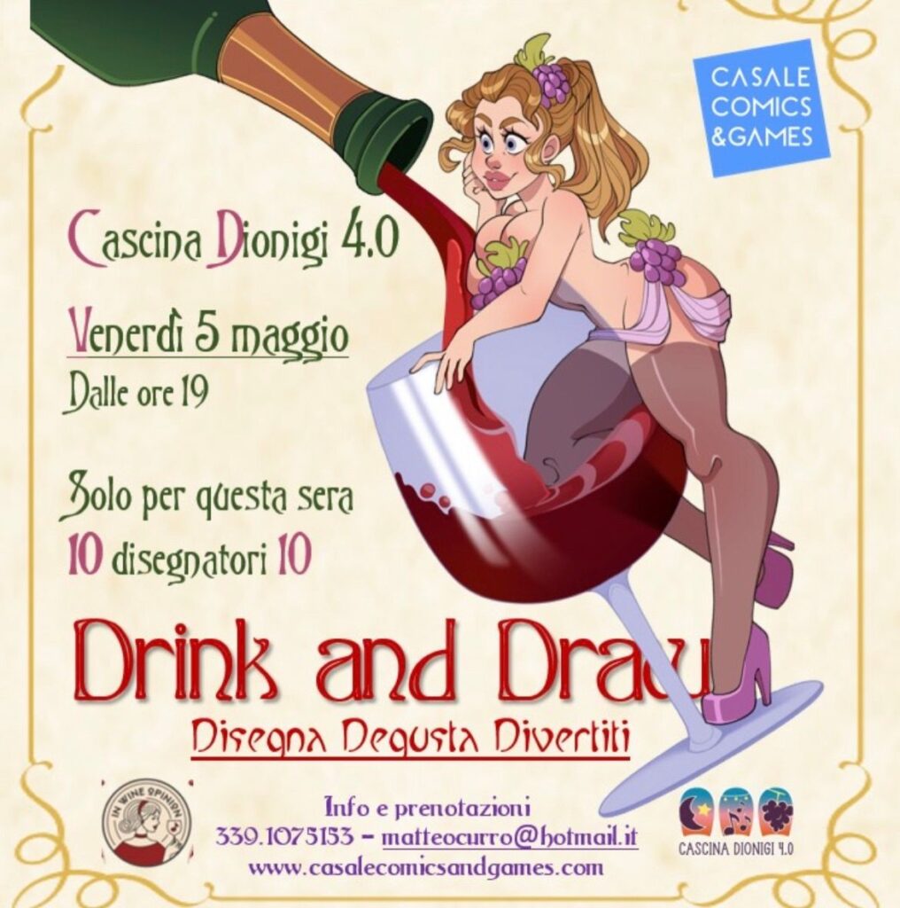 Drink and Draw 2’ edizione - Drink and Draw