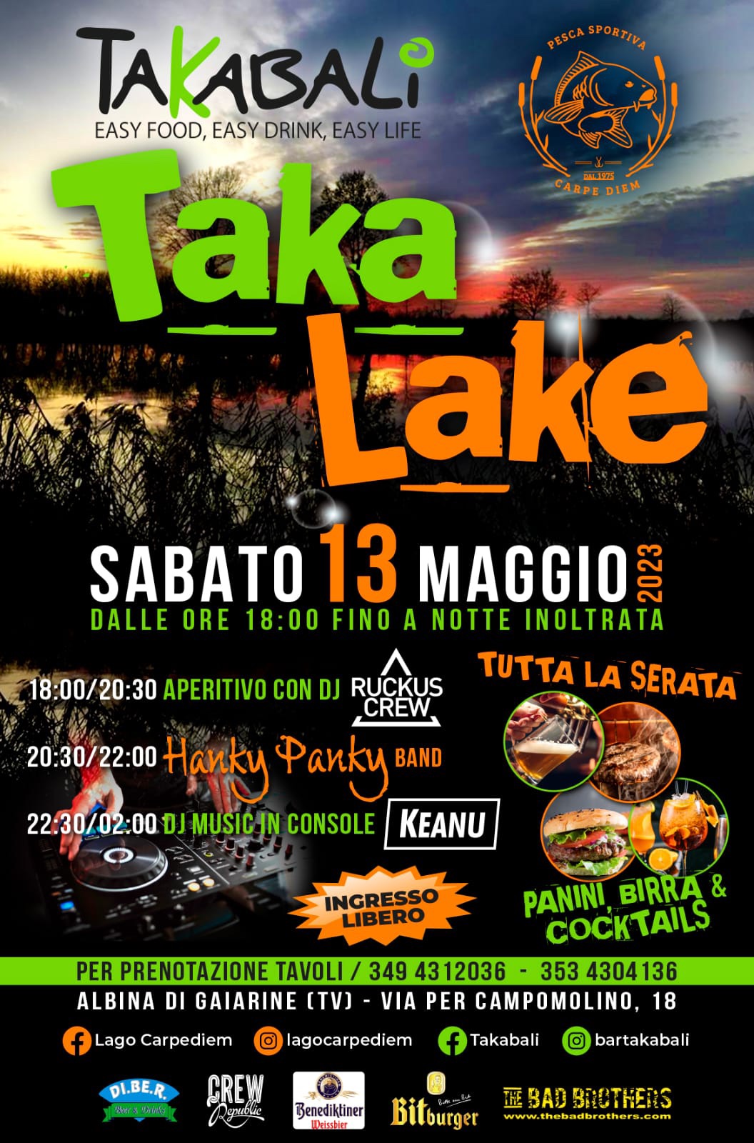 Taka Lake - Taka Lake - EventiFVG.it