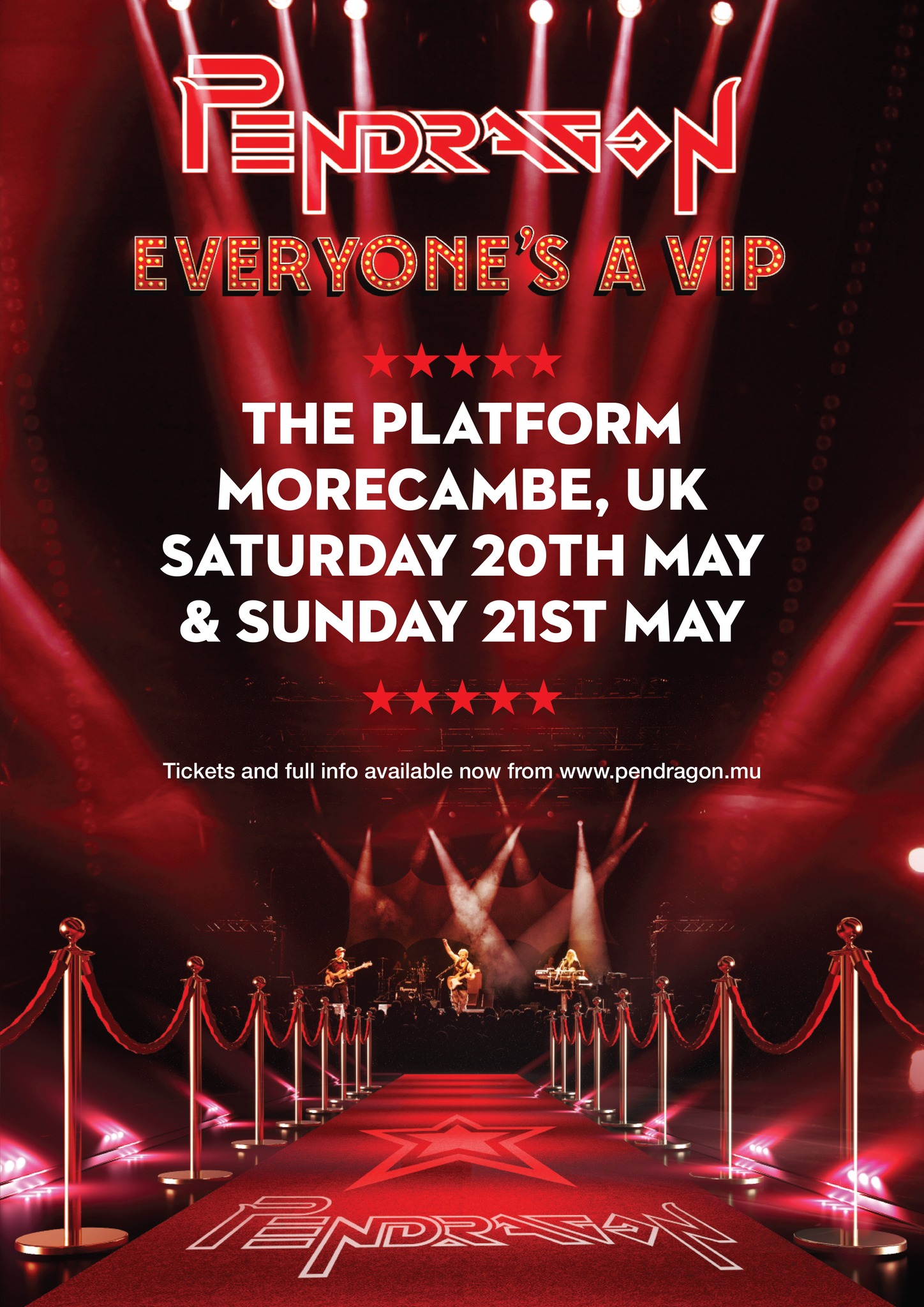 Pendragon - Everyone's a VIP Weekend - Pendragon - Everyone's a VIP Weekend - EventiFVG.it
