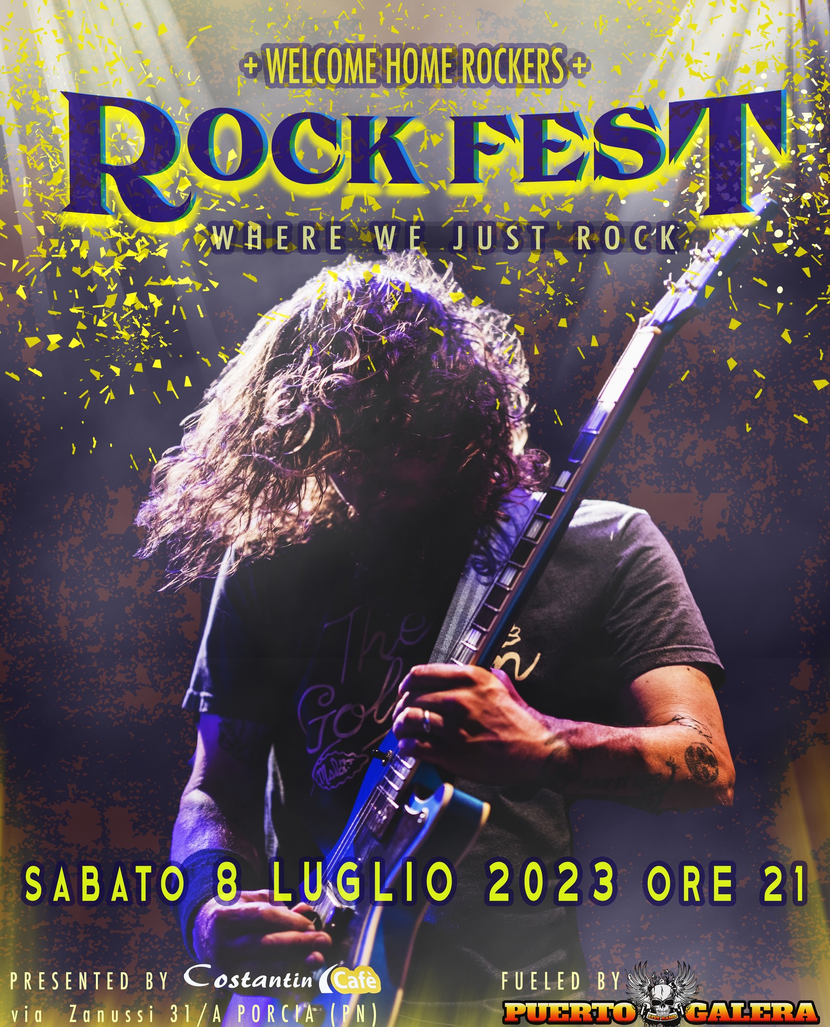 🔥WELCOME HOME⚡️ ROCKERS🔥-ROCK FEST@Costantin Cafè-Porcia (UD) - EventiFVG.it