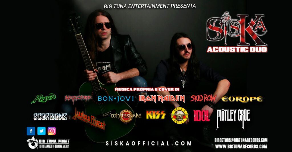 SISKA Acoustic Duo TUTTA LA STORIA DEL ROCK@LIS AGANIS, FRISANCO (PN) - EventiFVG.it