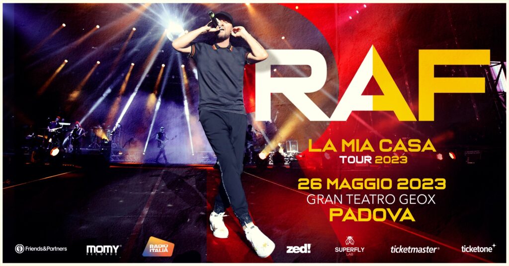 Raf • Padova, Gran Teatro Geox - EventiFVG.it