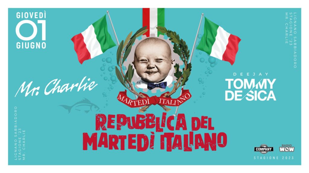 Repubblica del Martedì Italiano - Repubblica del Martedì Italiano - EventiFVG.it