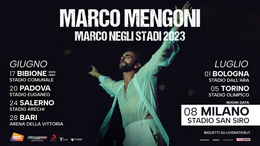 Marco Mengoni live a Bibione // Marco Negli Stadi 2023 (Data Zero) - EventiFVG.it