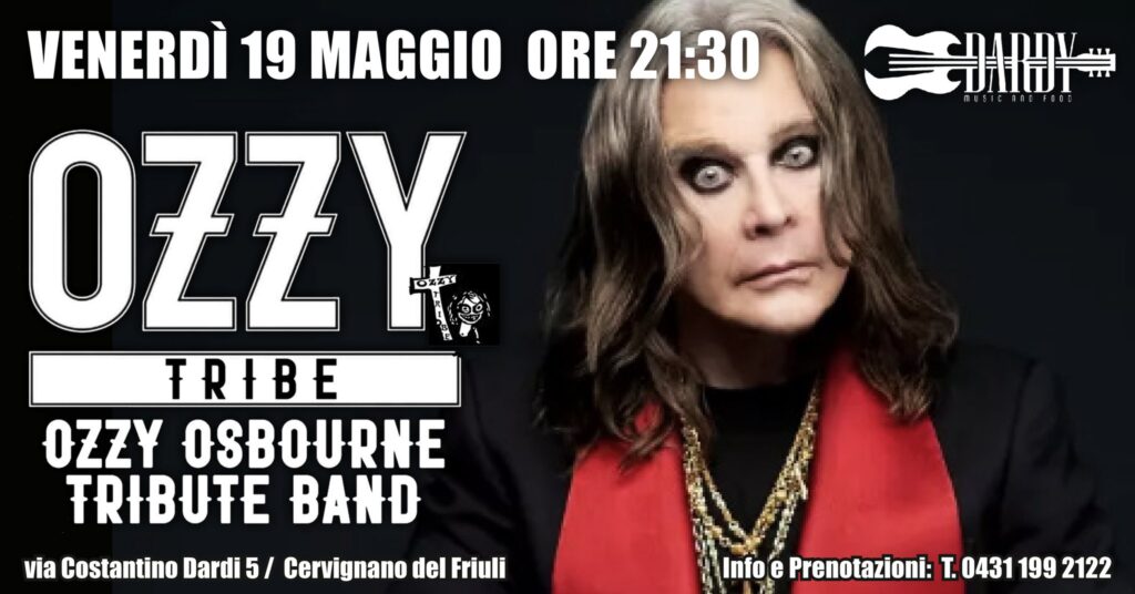 Ozzy Tribe - OZZY OSBOURNE Tribute Band - EventiFVG.it