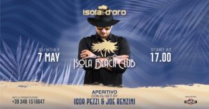 ISOLA BEACH CLUB | Aperitivo con Dj Set