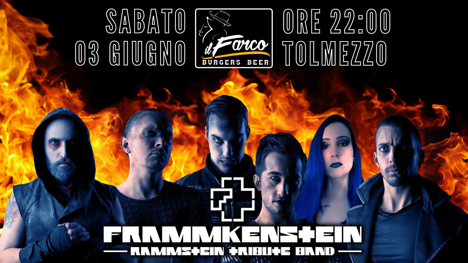 Frammkenstein (Rammstein Tribute) LIVE @Il Farco di Tolmezzo(UD) - Frammkenstein (Rammstein Tribute) LIVE @Il Farco di Tolmezzo(UD) - EventiFVG.it
