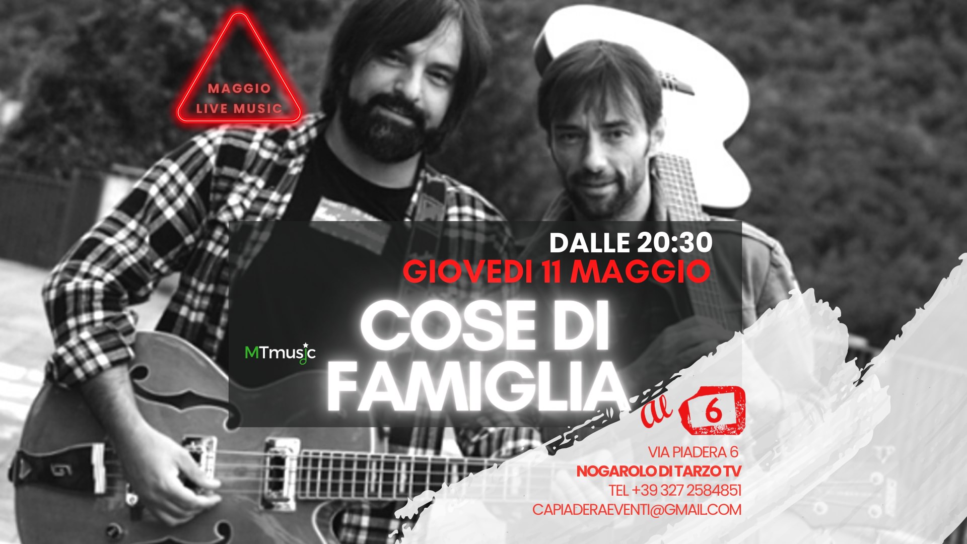 Cose di Famiglia| Al 6 Live Music - EventiFVG.it