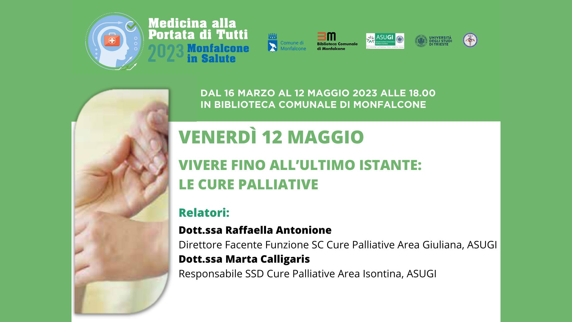 Vivere fino all'ultimo istante: le cure palliative - Vivere fino all'ultimo istante: le cure palliative - EventiFVG.it