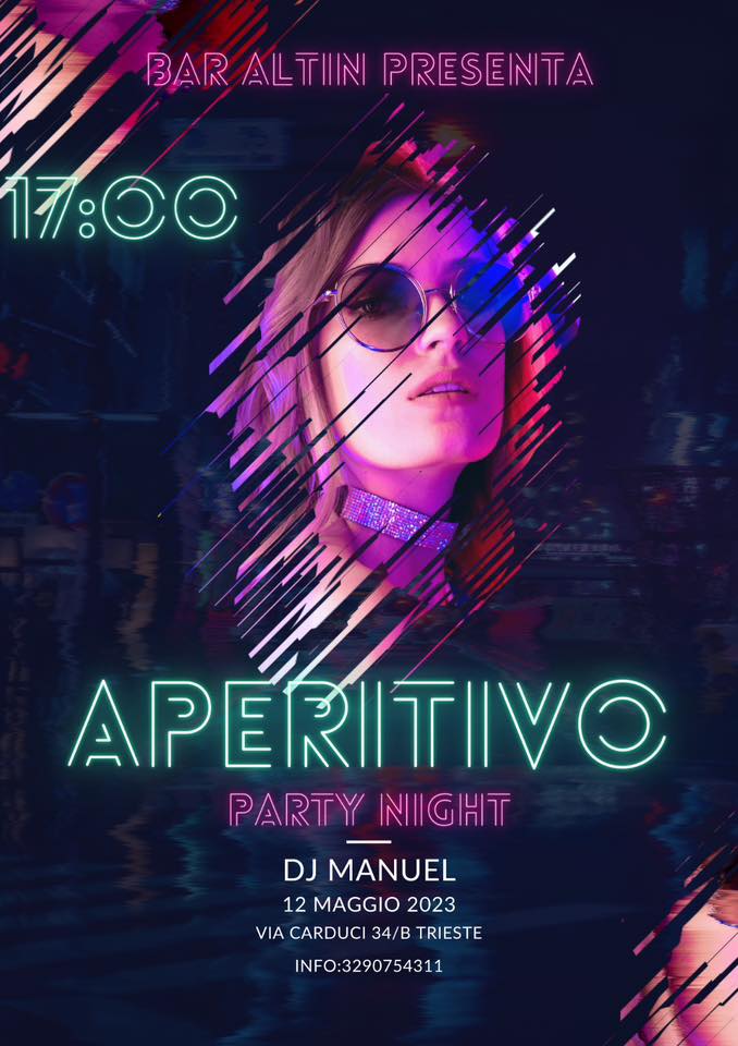 Aperitivo party night - Aperitivo party night - EventiFVG.it