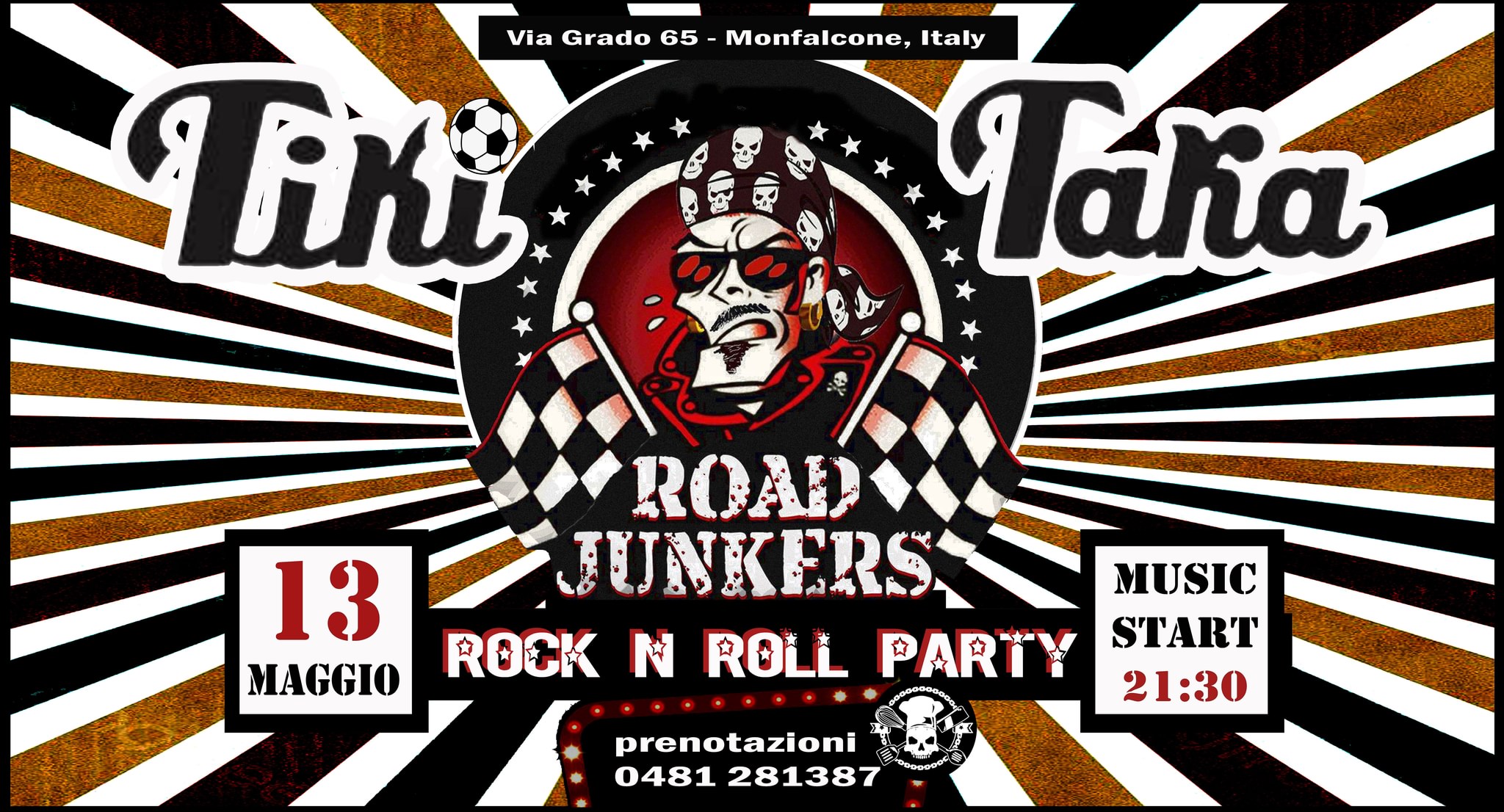 RJ Tiki Taka rock n' roll party - EventiFVG.it