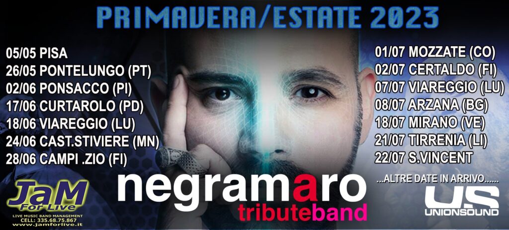 Negramaro Tribute Band Live Acoustic Show @TiAma - Mestrino (PD) - EventiFVG.it