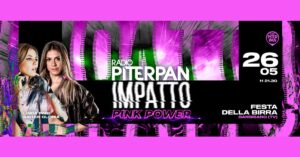 Piterpan Impatto Pink Power alla Festa della Birra di Barbisano