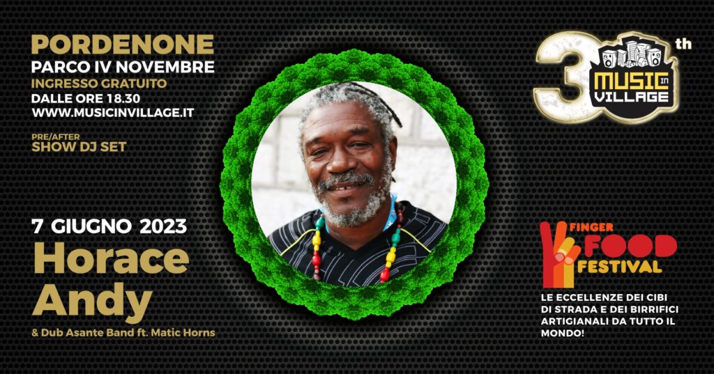 Horace Andy - Music In Village Pordenone - EventiFVG.it