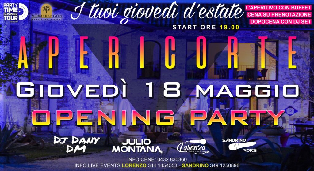 AperiCorte | I Tuoi Giovedì d'Estate - EventiFVG.it