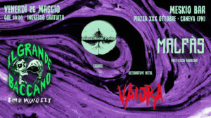 ECHI DI BACCANO VOL.3: MALFÀS/VAIJRA/BLACKMOON POETS – MESKIO BAR