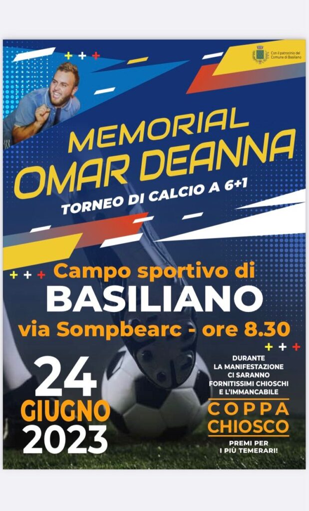 Memorial Omar Deanna 2023 - EventiFVG.it