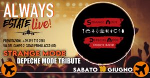 STRANGE MODE (DEPECHE MODE TRIBUTE BAND) LIVE ALWAYS