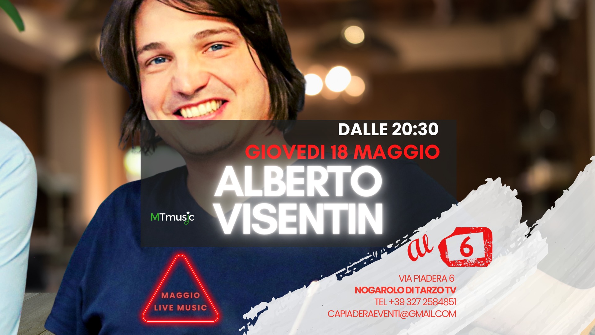 Alberto Visentin | Al 6 Live Music - EventiFVG.it