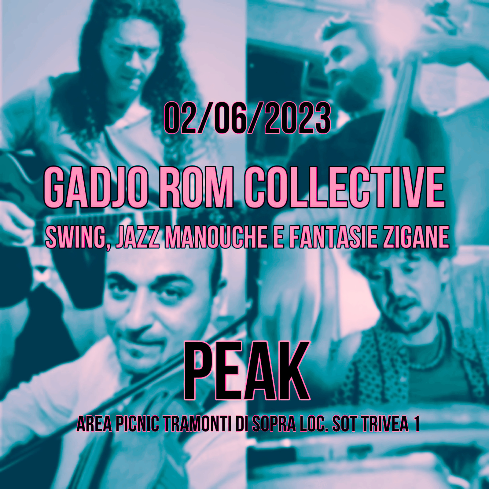 GIPSY PEAK - GADJO ROM COLLECTIVE - EventiFVG.it