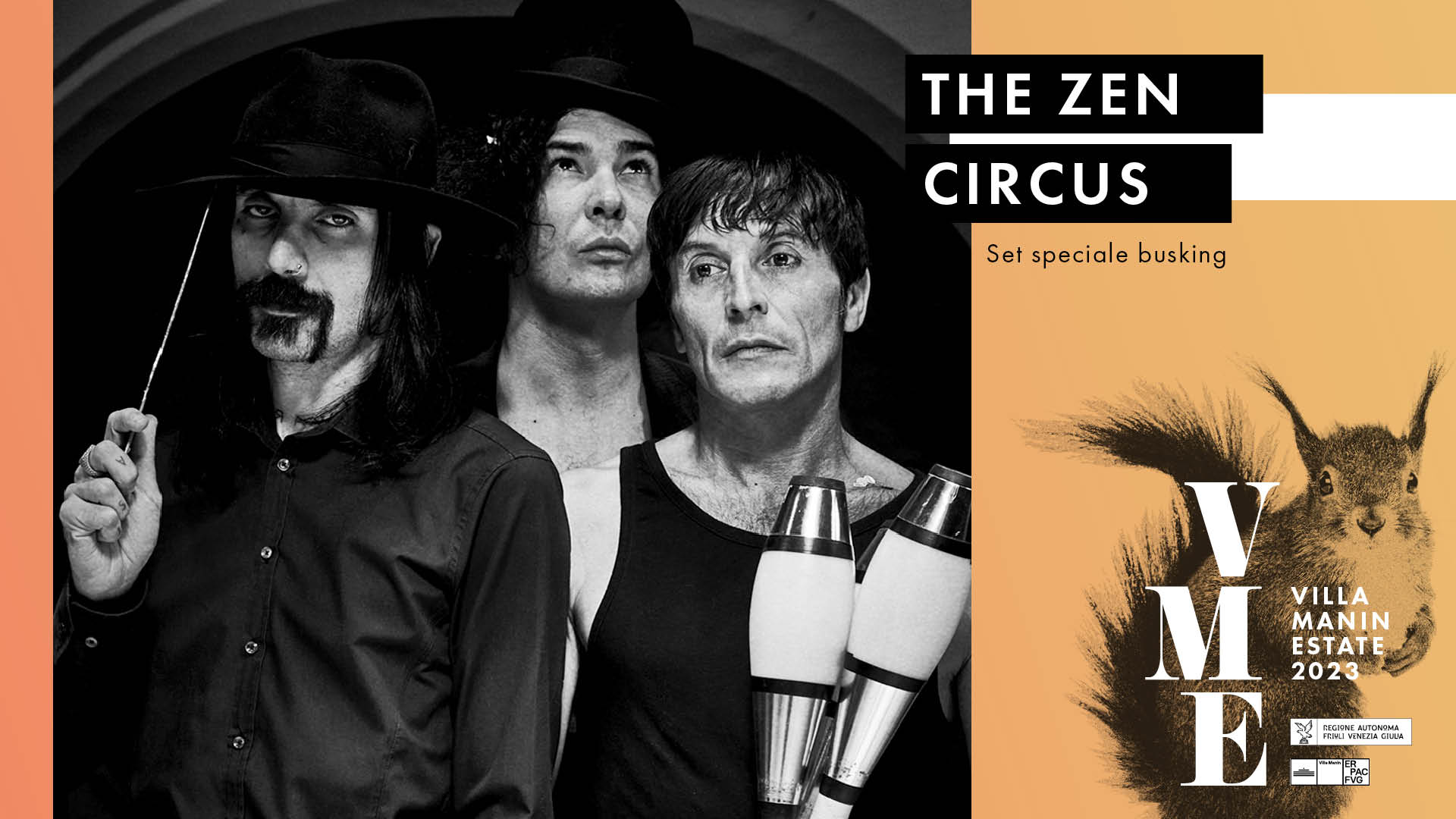 The Zen Circus - Concerti nel Parco - Villa Manin - 25 giugno - EventiFVG.it