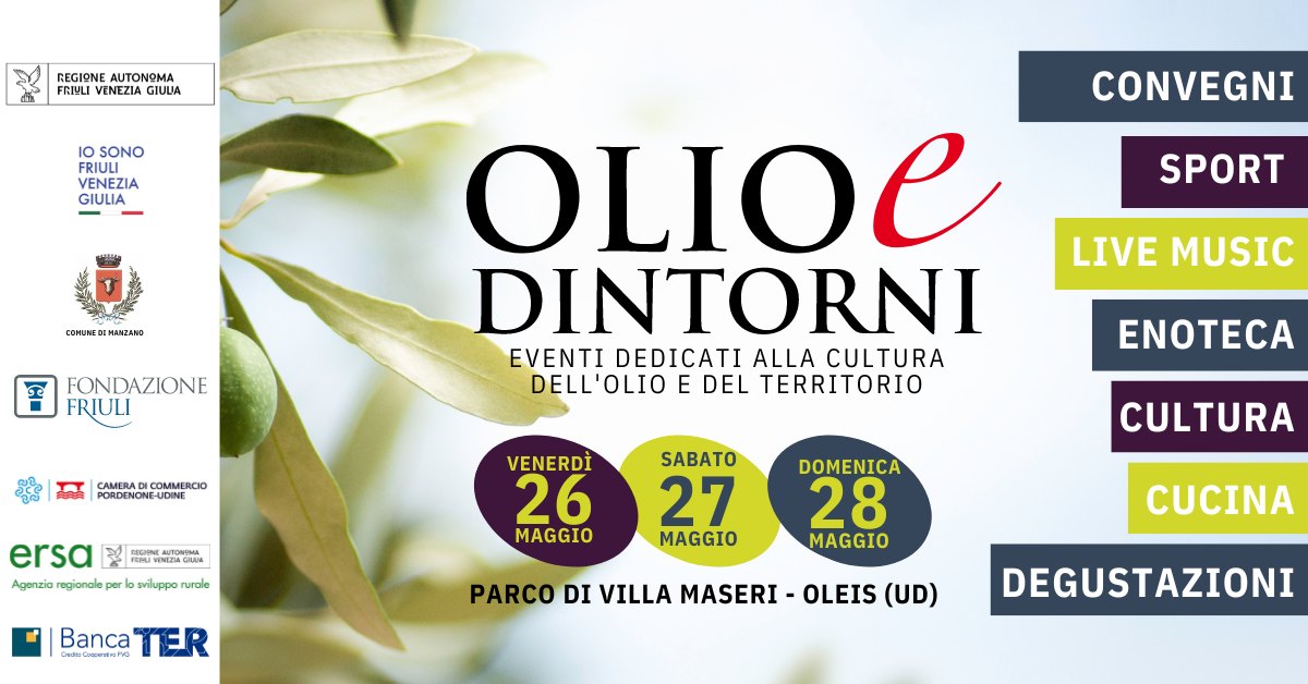 OLIO & DINTORNI - 18a Edizione - EventiFVG.it