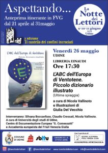 Presentazione L’ABC DELL’EUROPA DI VENTOTENE. PICCOLO DIZIONARIO ILLUSTRATO