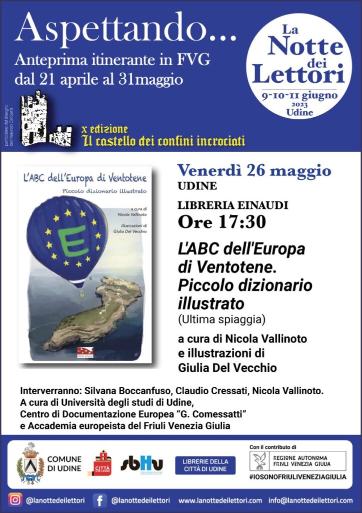 Presentazione L'ABC DELL'EUROPA DI VENTOTENE. PICCOLO DIZIONARIO ILLUSTRATO - EventiFVG.it