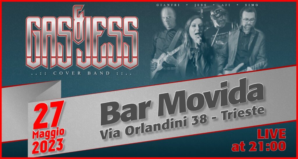 Gas&Jess@BarMOVIDA - EventiFVG.it