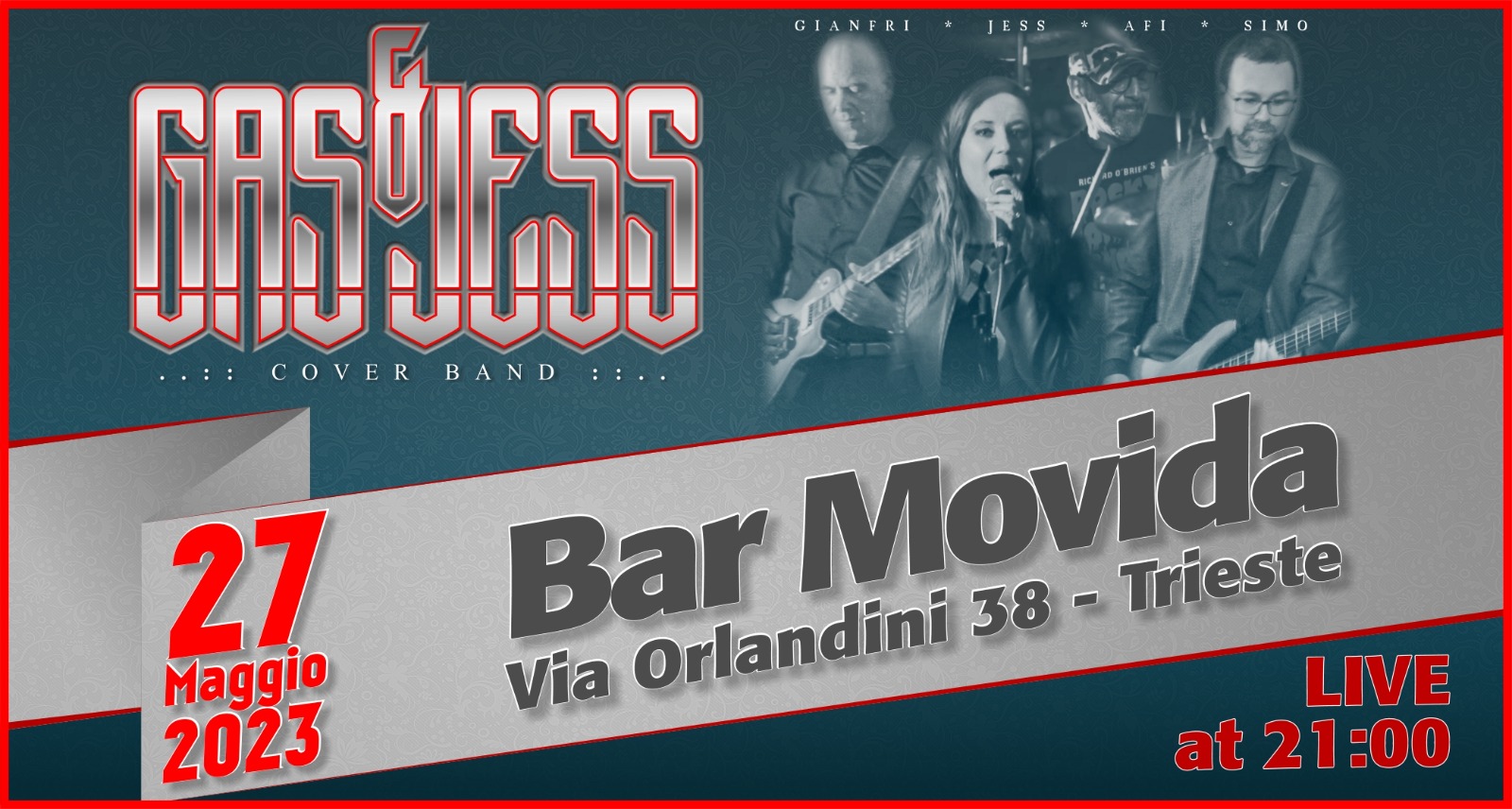 Gas&Jess@BarMOVIDA - Gas&Jess@BarMOVIDA - EventiFVG.it