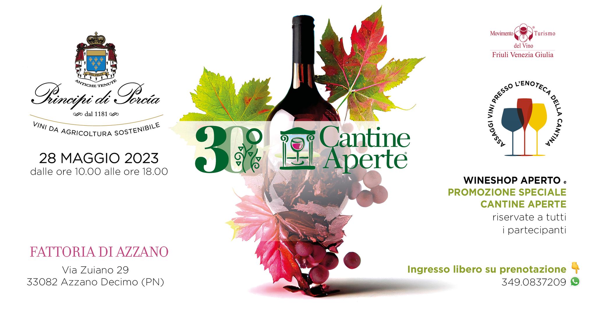 Cantine Aperte 2023 - Cantine Aperte 2023 - EventiFVG.it
